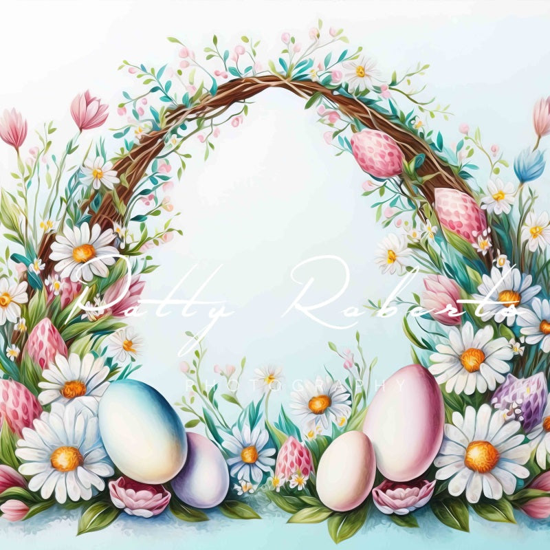 Kate Easter Garden Gateway Backdrop Designed by Patty Robertss - Kate Backdrop AU