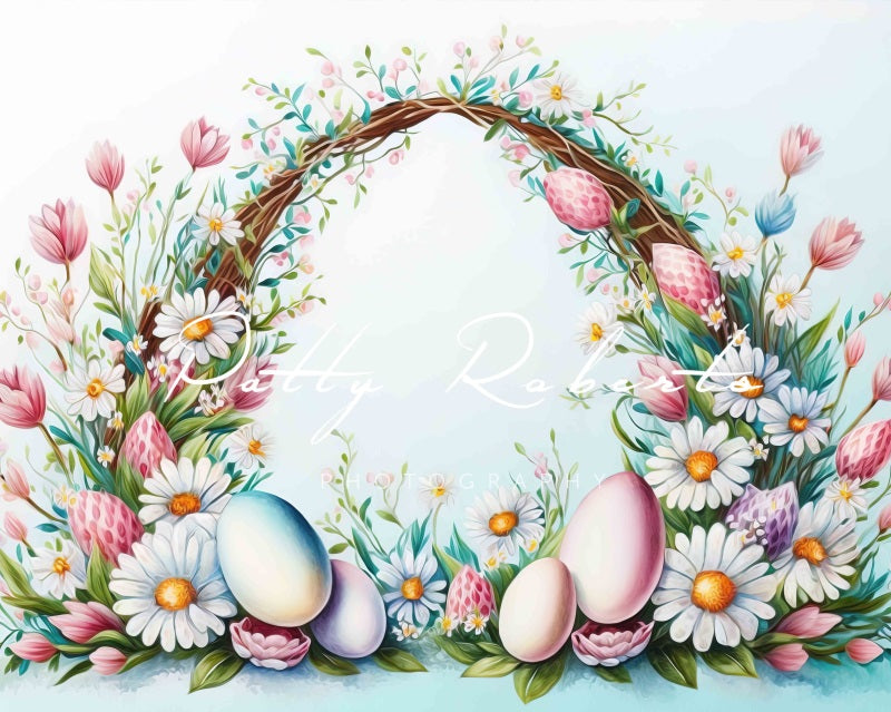 Kate Easter Garden Gateway Backdrop Designed by Patty Robertss - Kate Backdrop AU
