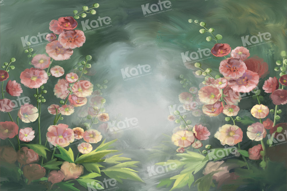 Kate Fine Art Floral Hand Painted Backdrop Designed by GQ - Kate Backdrop AU