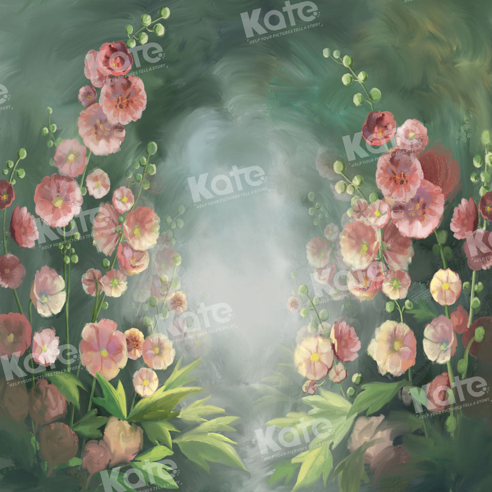 Kate Fine Art Floral Hand Painted Backdrop Designed by GQ - Kate Backdrop AU
