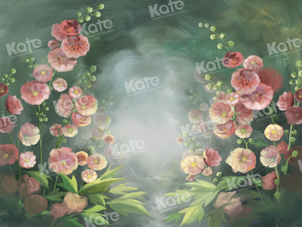 Kate Fine Art Floral Hand Painted Backdrop Designed by GQ - Kate Backdrop AU