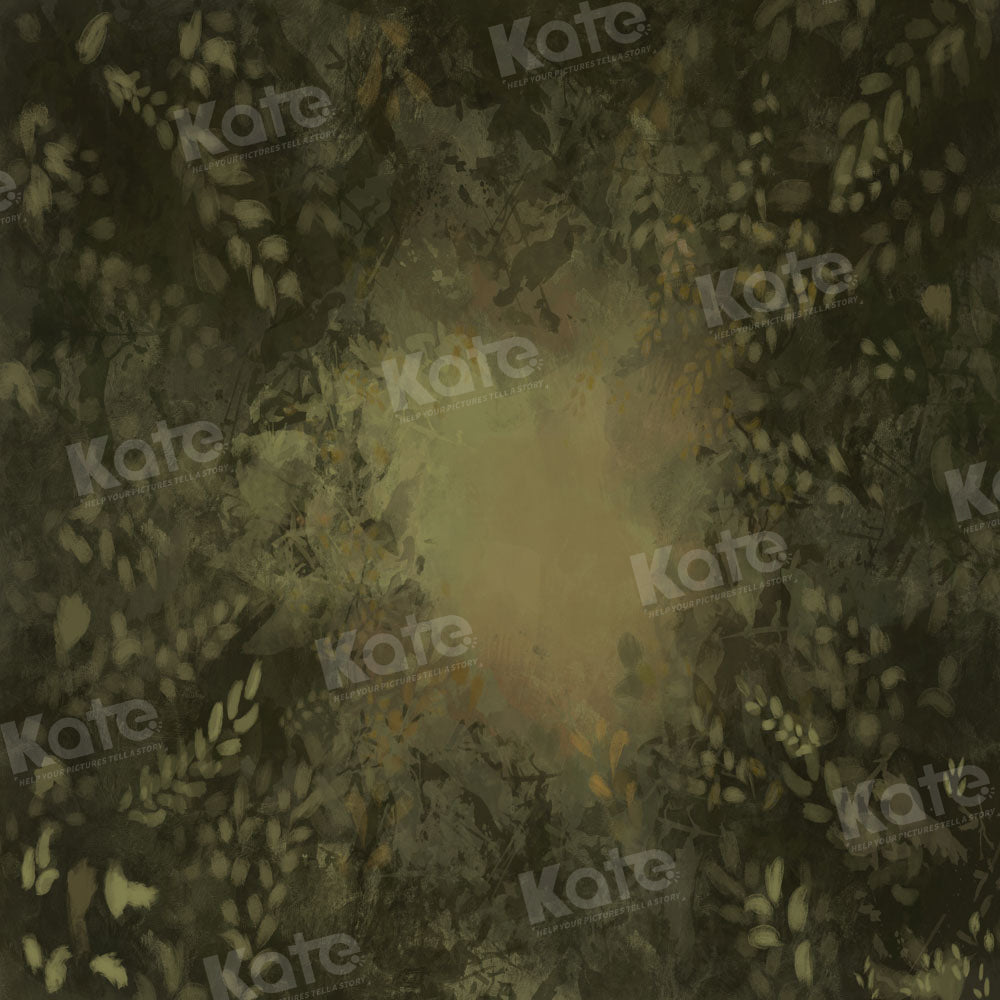 Kate Fine Art Leaves Dark Backdrop Designed by GQ - Kate Backdrop AU