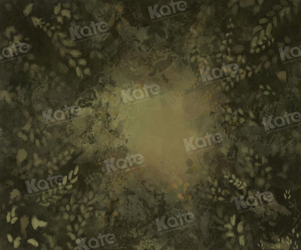 Kate Fine Art Leaves Dark Backdrop Designed by GQ - Kate Backdrop AU