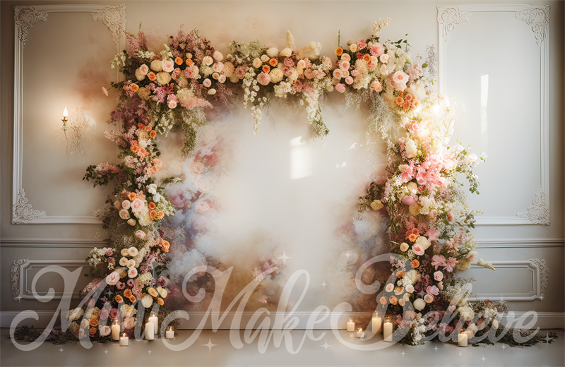 Kate Flower Arch Room Backdrop Birthday Wedding Designed by Mini MakeBelieve - Kate Backdrop AU