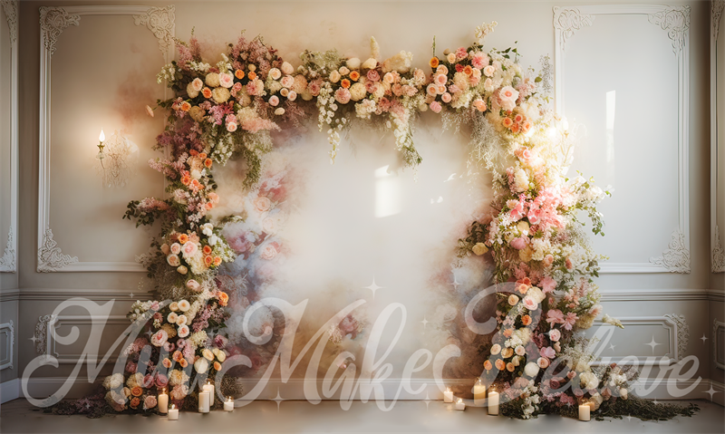 Kate Flower Arch Room Backdrop Birthday Wedding Designed by Mini MakeBelieve - Kate Backdrop AU