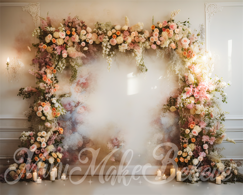 Kate Flower Arch Room Backdrop Birthday Wedding Designed by Mini MakeBelieve - Kate Backdrop AU