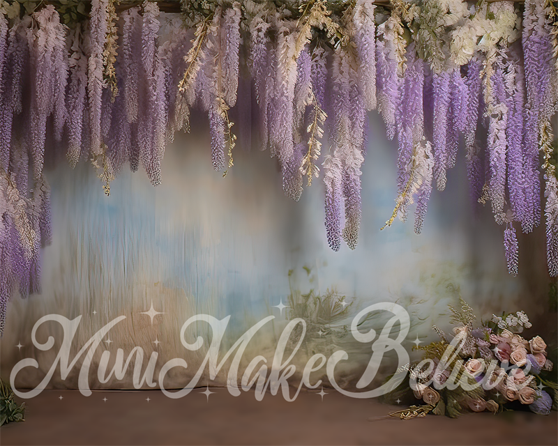 Kate Wisteria Floral Old Masters Backdrop Designed by Mini MakeBelieve - Kate Backdrop AU