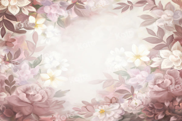 Kate Flower Portrait Mother's Day Backdrop Designed by GQ - Kate Backdrop AU