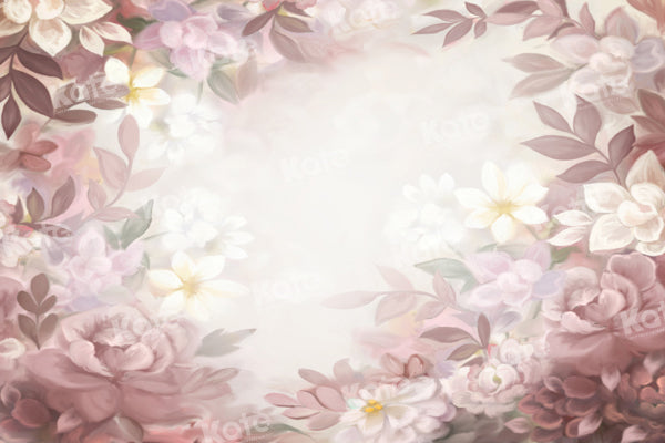 Kate Flower Portrait Mother's Day Backdrop Designed by GQ - Kate Backdrop AU