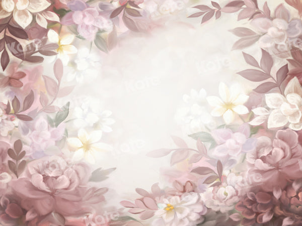 Kate Flower Portrait Mother's Day Backdrop Designed by GQ - Kate Backdrop AU