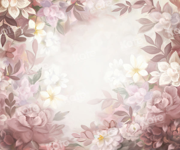 Kate Flower Portrait Mother's Day Backdrop Designed by GQ - Kate Backdrop AU