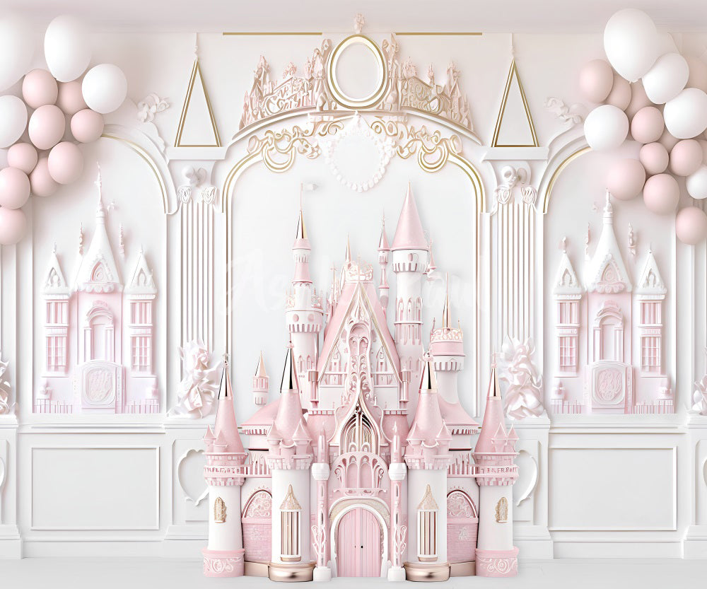 Kate Princess Room Castle Backdrop Designed by Ashley Paul - Kate Backdrop AU