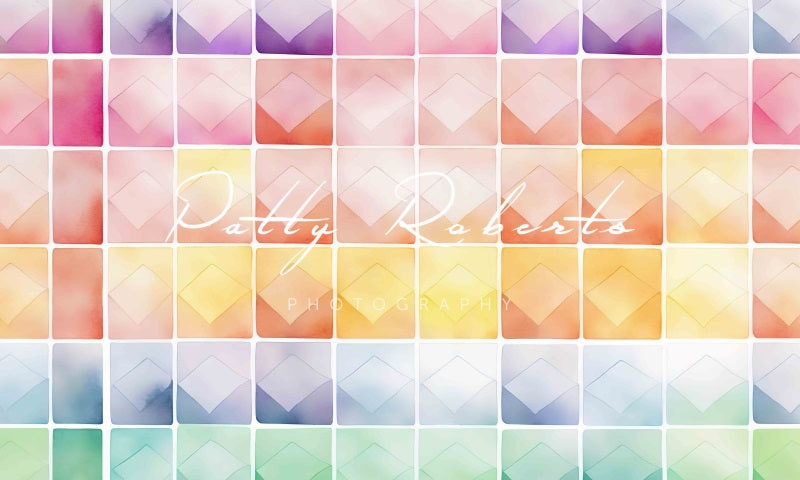 Kate Colorful Chaos Backdrop Designed by Patty Robertss - Kate Backdrop AU