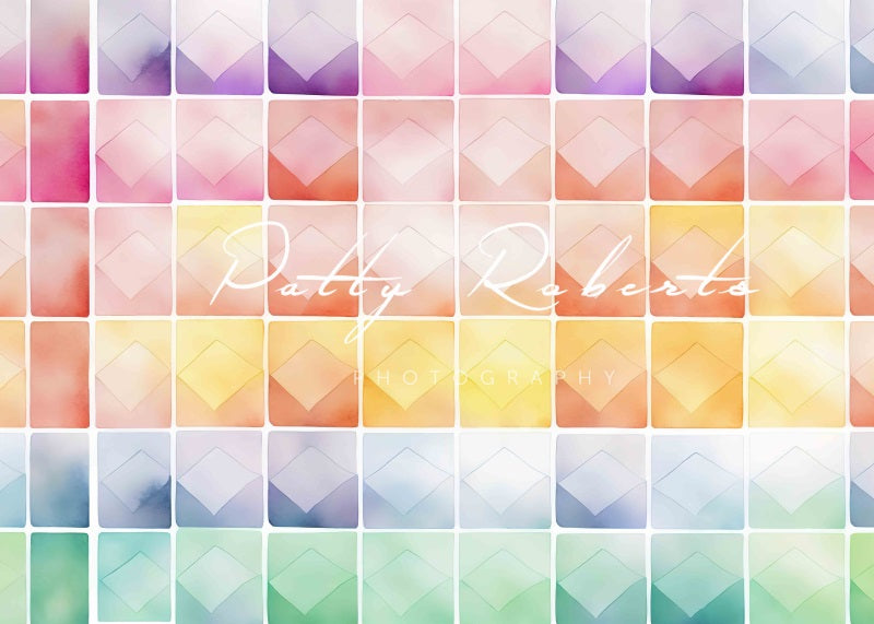 Kate Colorful Chaos Backdrop Designed by Patty Robertss - Kate Backdrop AU