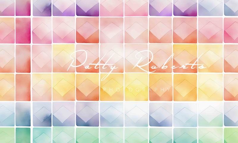 Kate Colorful Chaos Backdrop Designed by Patty Robertss - Kate Backdrop AU