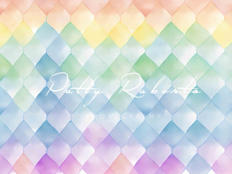 Kate Dancing Abstract Watercolors Backdrop Designed by Patty Robertss - Kate Backdrop AU