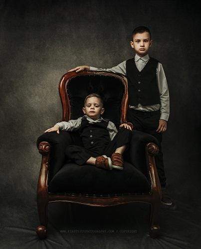 Kate Slightly Light Texture Cold Tones Of Gray Oliphant Backdrop - Kate Backdrop AU