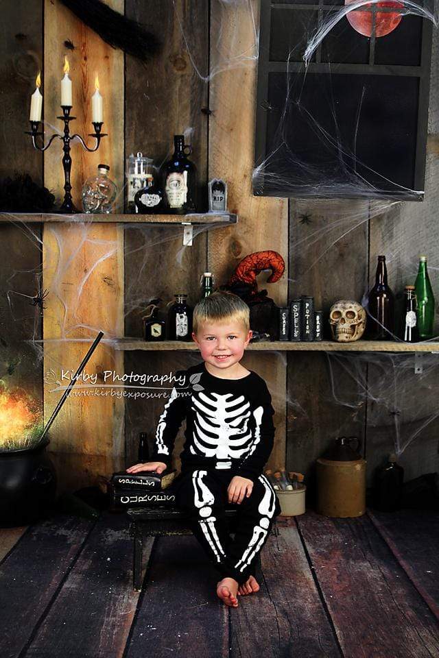 Kate Bunch of Hocus Pocus Halloween Backdrop designed by Arica Kirby - Kate Backdrop AU