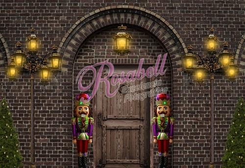 Kate Christmas Soldiers Backdrop Designed by Rosabell Photography - Kate Backdrop AU