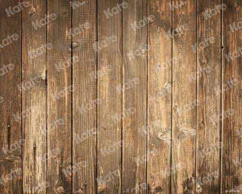 Kate Brown Vintage Wood Computer Printed Rubber Floor Mat - katebackdrop AU