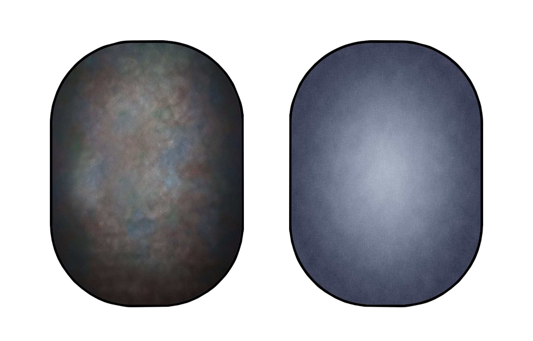 Kate Dark Rust Spot/Soft Grey Collapsible Backdrop Photography 5X6.5ft(1.5x2m) - katebackdrop AU