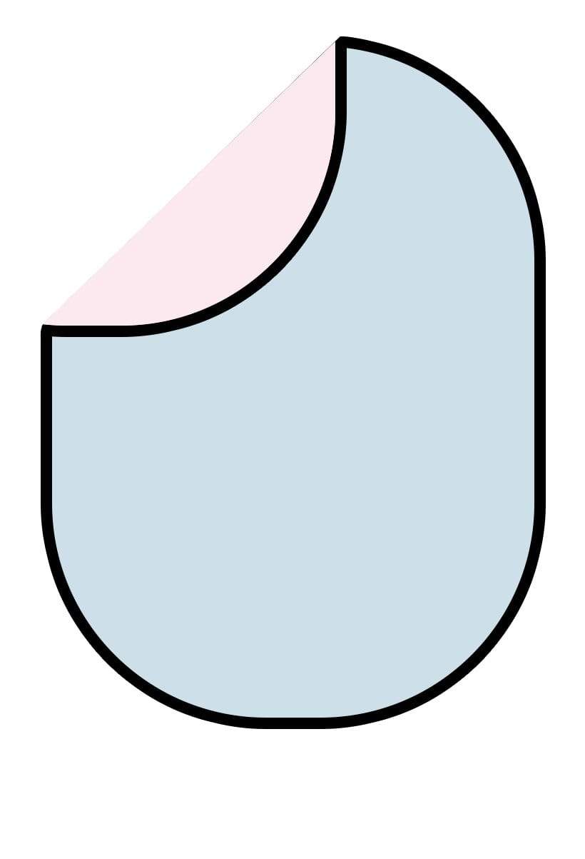 Kate Solid Light Blue/ Solid Light Pink Collapsible Backdrop Photography 5X6.5ft(1.5x2m) - katebackdrop AU