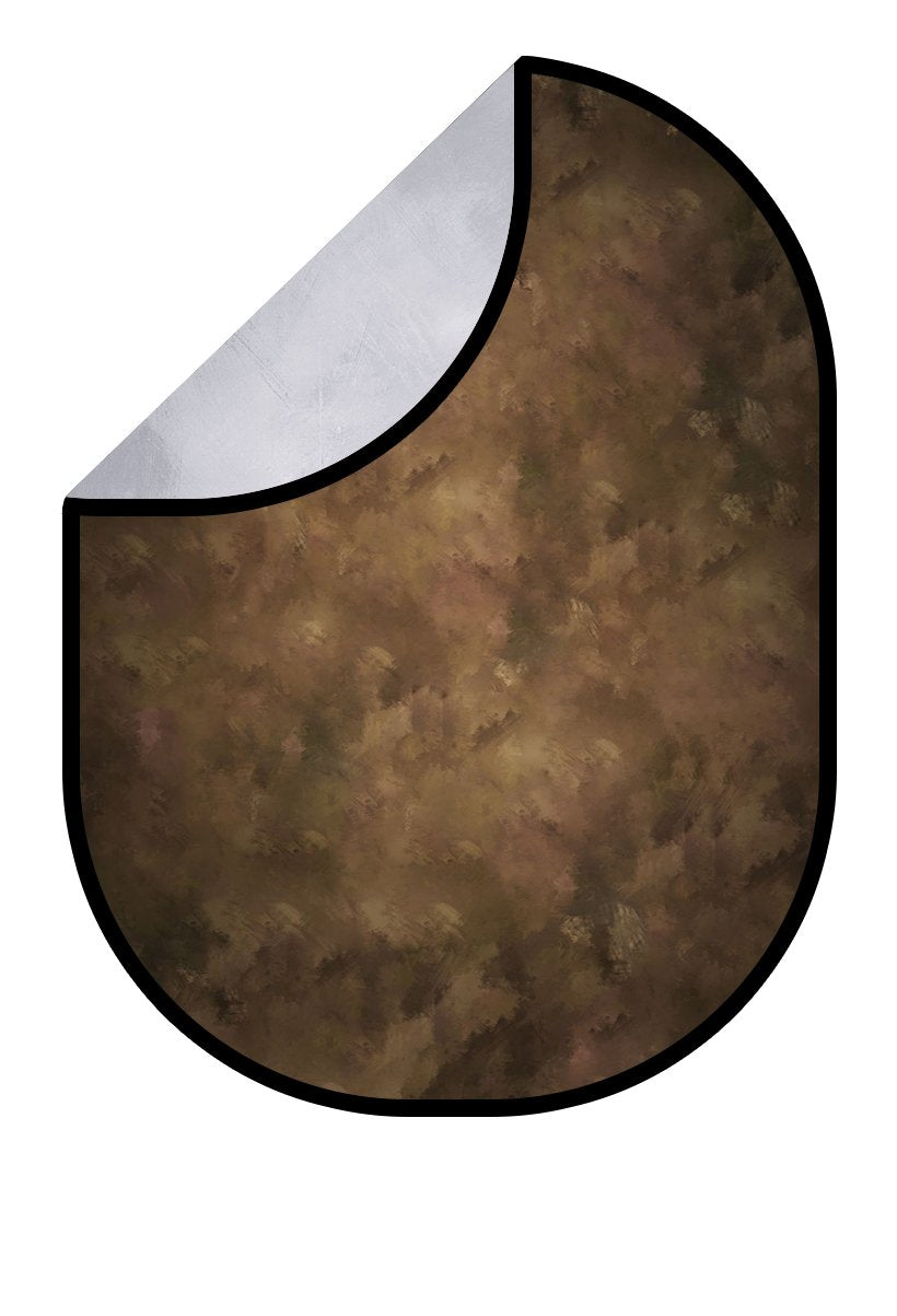 Kate Gray Abstract Texture / Brown Oil Painting Abstract texture Collapsible Backdrop Photography 5X6.5ft(1.5x2m) - katebackdrop AU