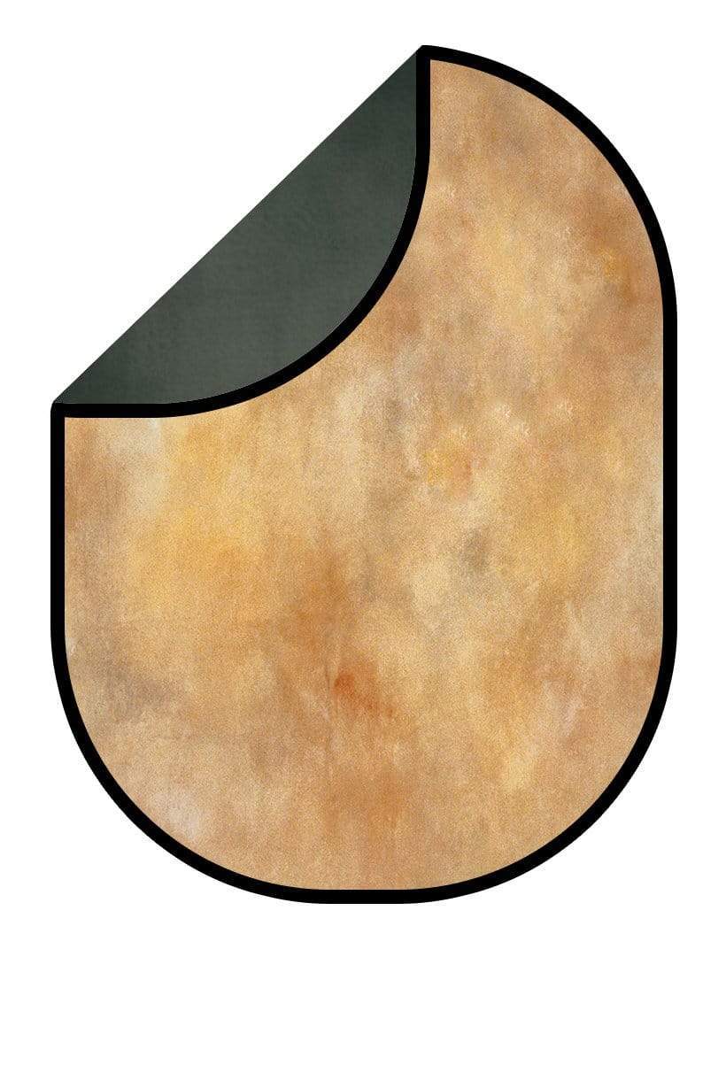 Kate Abstract Yellow Brown/Abstract Dark Gray Collapsible Backdrop Photography 5X6.5ft(1.5x2m) - katebackdrop AU