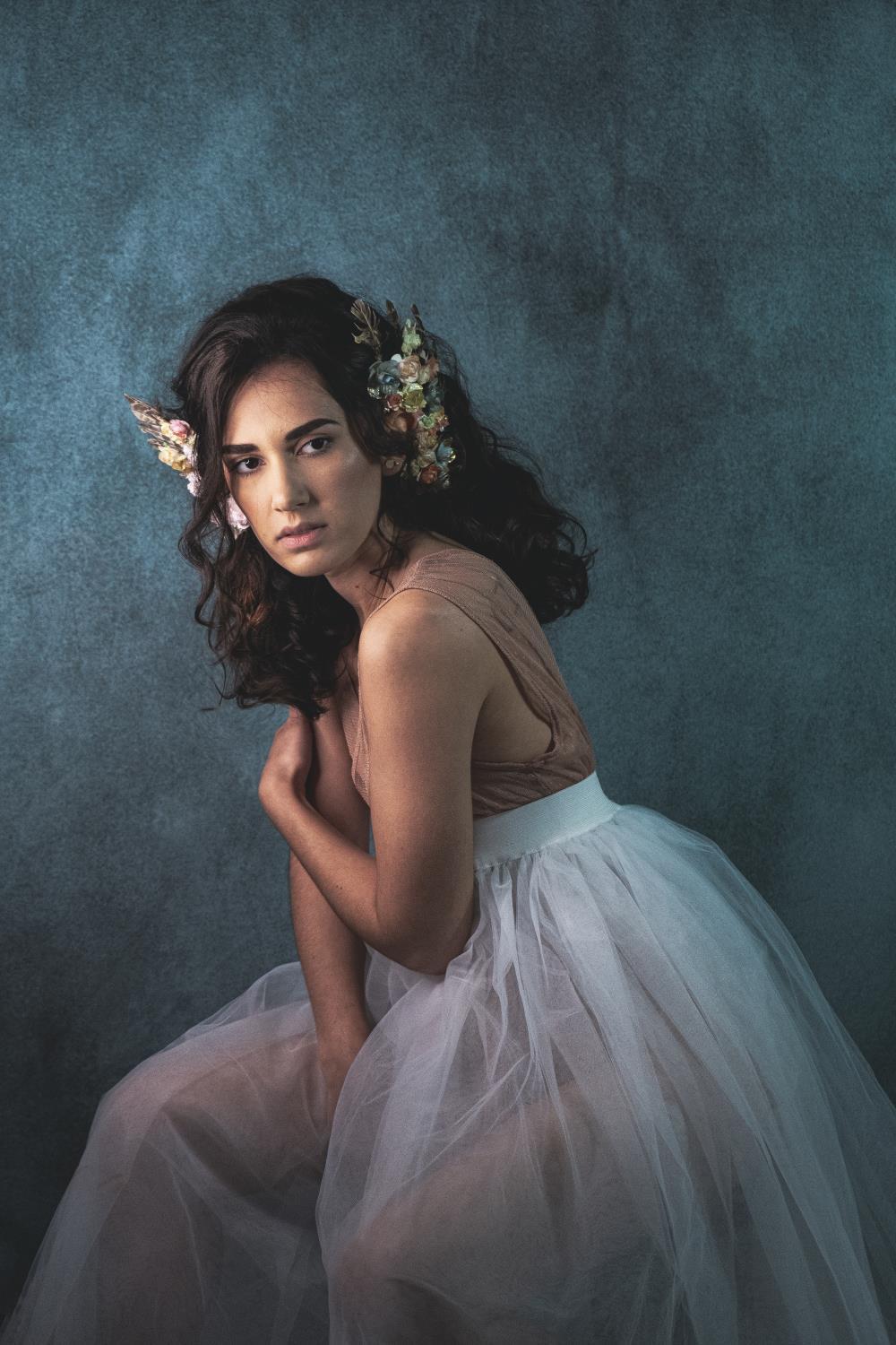 Kate Blue Gray Abstract Texture/ Gray Abstract Texture Collapsible Backdrop Photography 5X6.5ft(1.5x2m) - katebackdrop AU