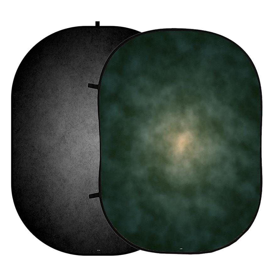 Kate Abstract Dark Green/Black Collapsible Backdrop Photography 5X6.5ft(1.5x2m) - Kate Backdrop AU