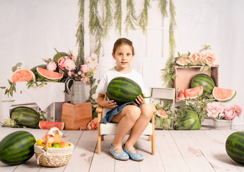 Kate Summer Watermelon Time Backdrop Designed by Jia Chan Photography - Kate Backdrop AU