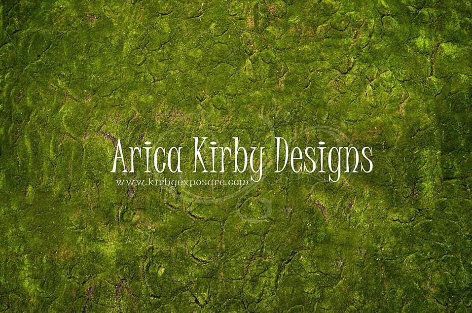 Kate Wonderland Grass Green Rubber Floor Mat Designed by Arica Kirby - Kate Backdrop AU