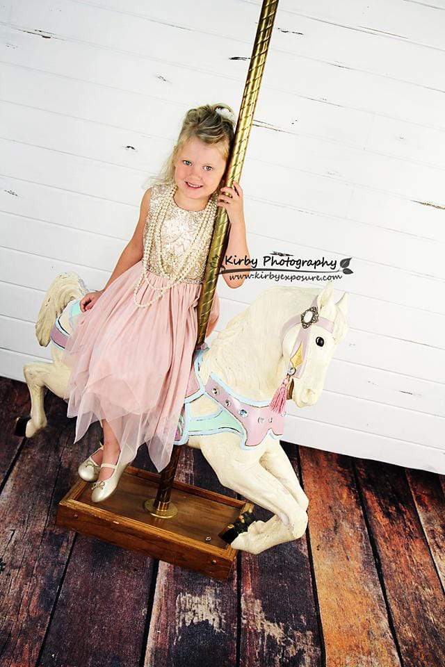 Kate Distressed White Shiplap Wood Backdrop designed by Arica Kirby - Kate Backdrop AU