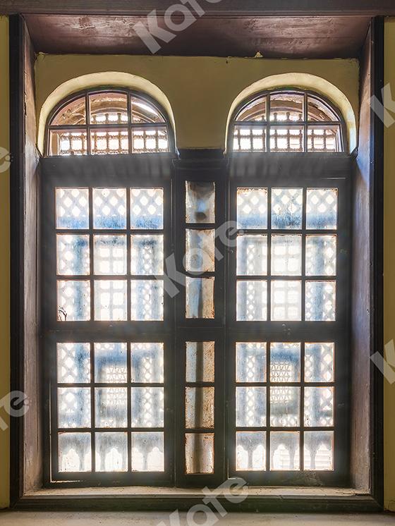 Kate Retro Window Backdrop Designed by Emetselch - Kate Backdrop AU