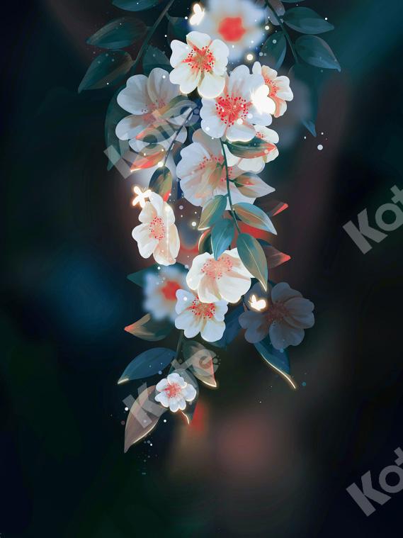 Kate Flower Backdrop Designed by Jia Chan Photography - Kate Backdrop AU