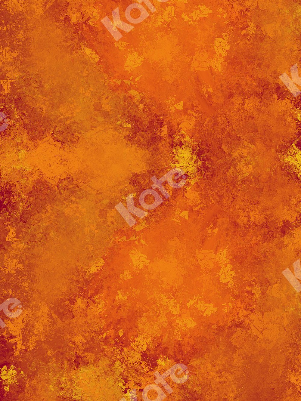Kate Abstract Orange Autumn Backdrop Texture for Portrait Designed by Jia Chan Photography - Kate Backdrop AU
