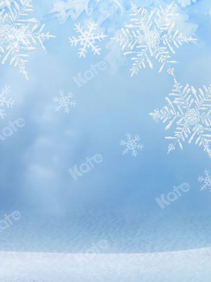 Kate Winter/christmas Snowflake Frozen Backdrop Designed by Chain Photography - Kate Backdrop AU