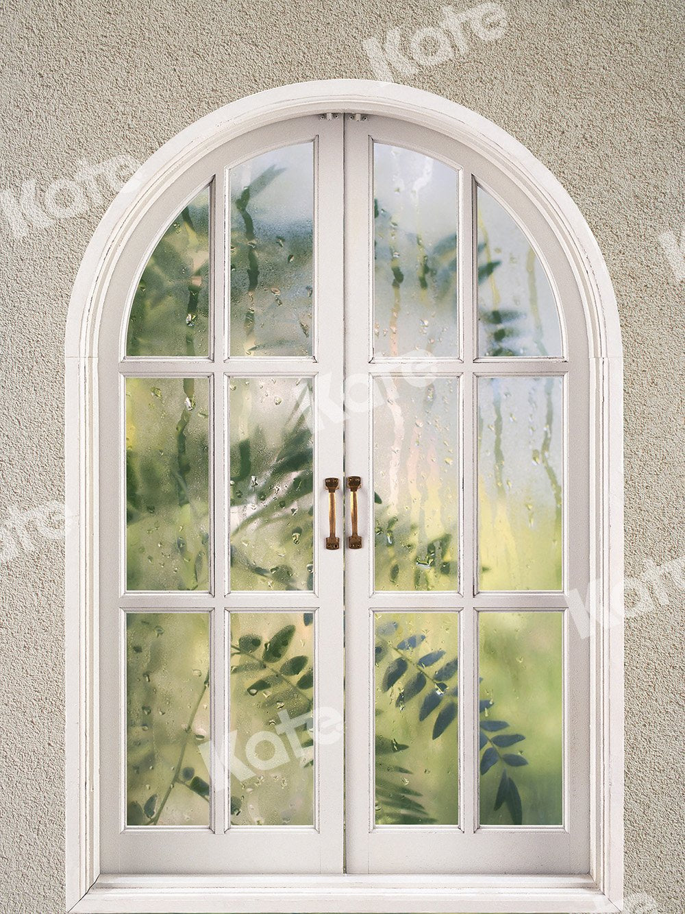 Kate Window Backdrop Rainy Day Designed by Emetselch - Kate Backdrop AU