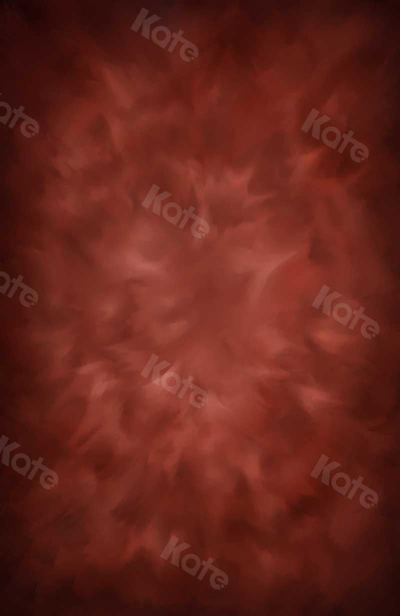 Kate Abstract Iron Oxide Red Textured Backdrop Designed by GQ - Kate Backdrop AU