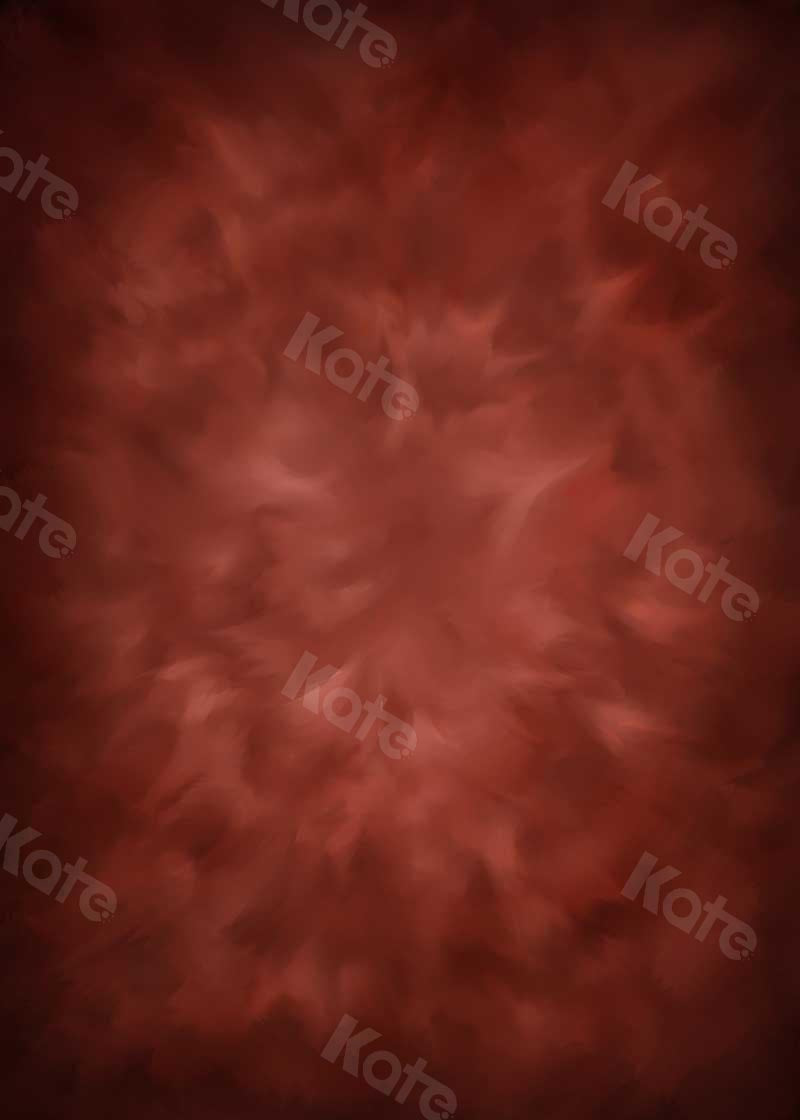 Kate Abstract Iron Oxide Red Textured Backdrop Designed by GQ - Kate Backdrop AU