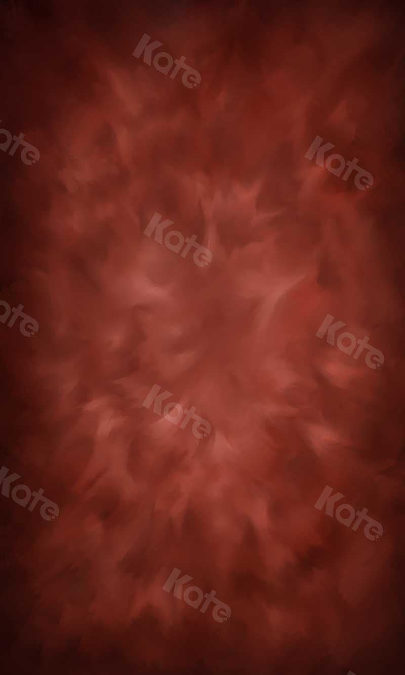 Kate Abstract Iron Oxide Red Textured Backdrop Designed by GQ - Kate Backdrop AU