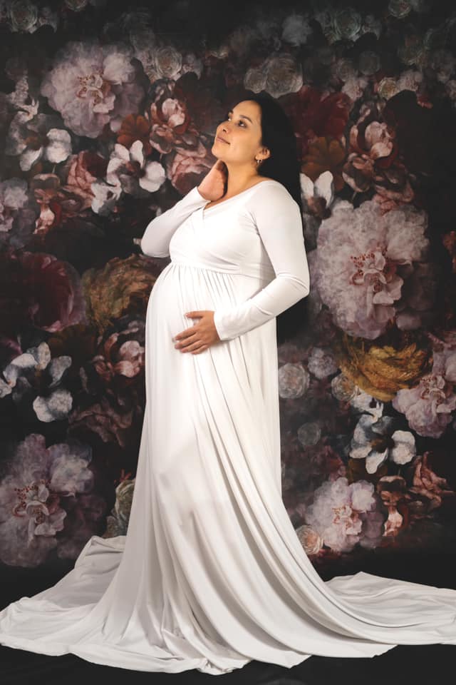 Kate Fine Art Flower Dark Tone Backdrop Designed by GQ - Kate Backdrop AU