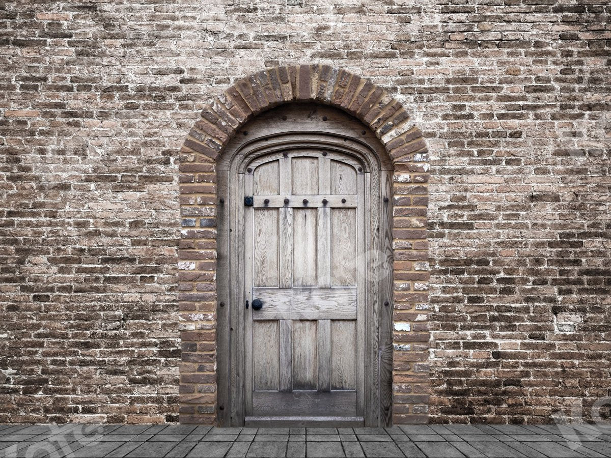 Kate Brick Wall & Door Backdrop Designed By JS Photography - Kate Backdrop AU