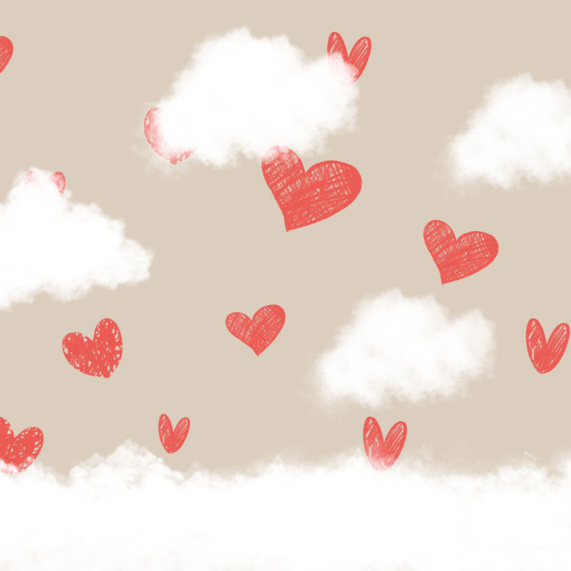 Kate Valentine's Day Red Hearts Backdrop Designed By Jerry_Sina - Kate Backdrop AU