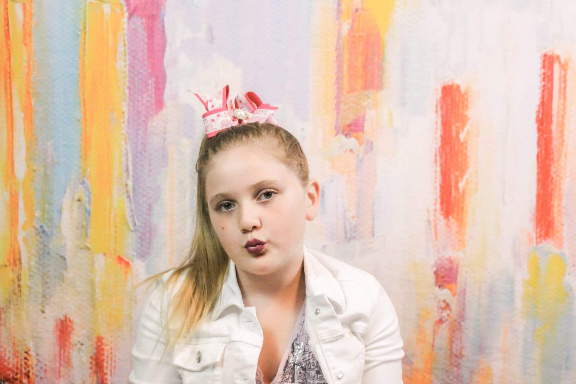 Kate Watercolor Summer Rainbow Texture Backdrop for Photography designed by Jerry_Sina - Kate Backdrop AU