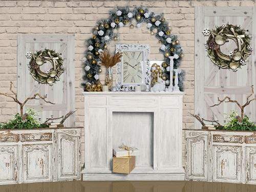 Kate Christmas Decoration Room Backdrop Designed By Jerry_Sina - Kate Backdrop AU