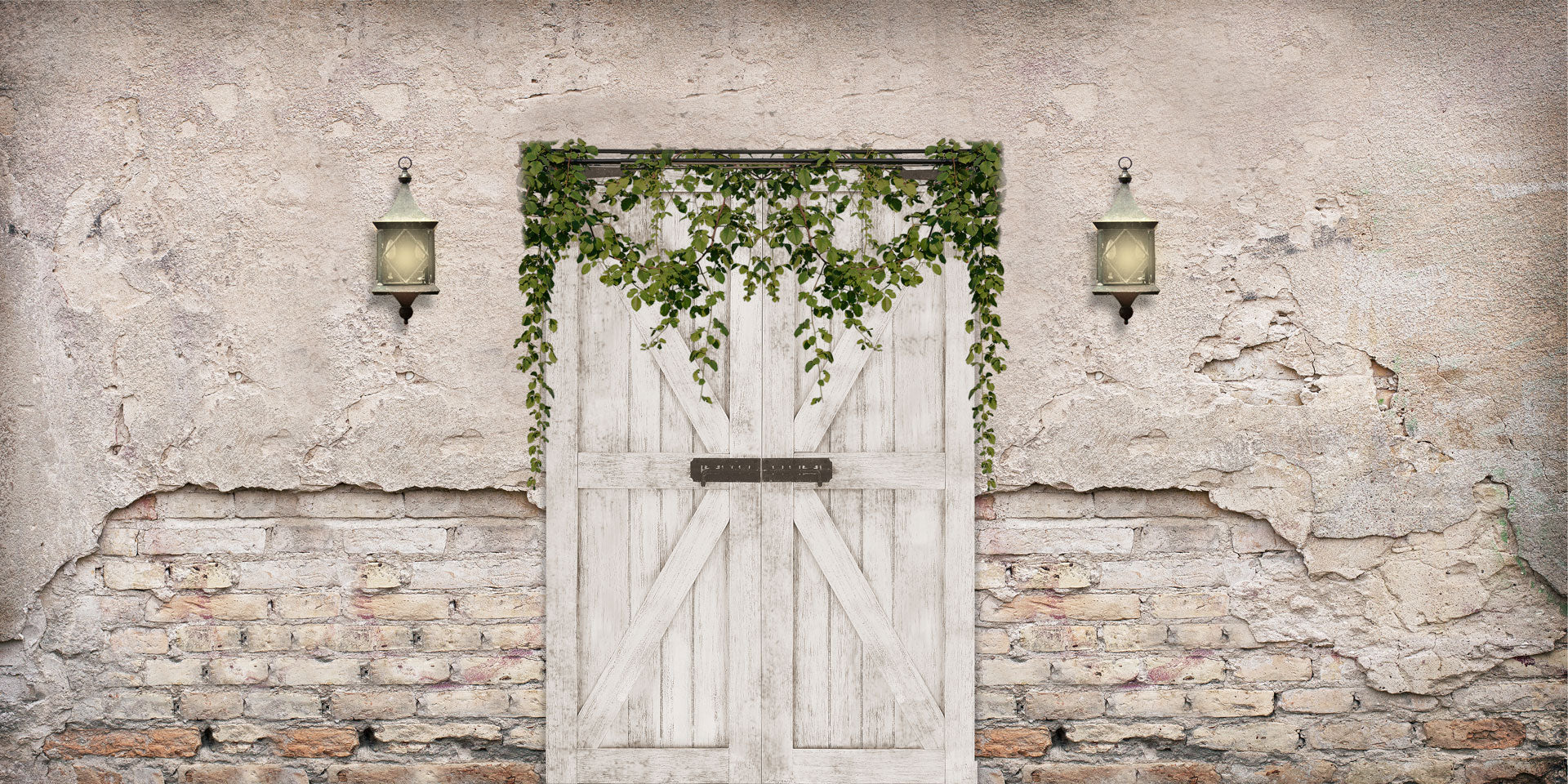Kate Spring Vintage Wall Backdrop Barn Door for Photography - Kate Backdrop AU