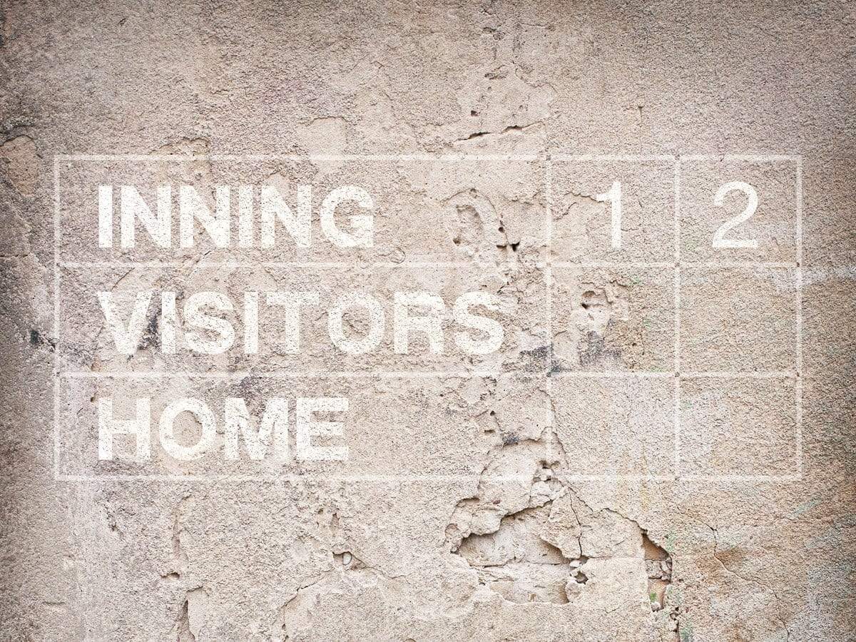 Kate Retro Wall with Game Scoreboard Backdrop for Photography Designed by JFCC - Kate Backdrop AU