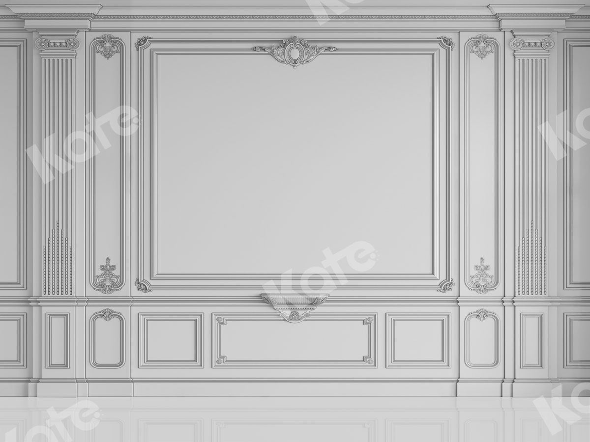 Kate Retro Wall Silver Edge Backdrop for Photography - Kate Backdrop AU