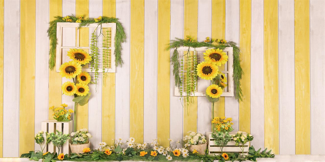 Kate Sunflowers Summer Children Backdrop Designed by Jia Chan Photography - Kate Backdrop AU